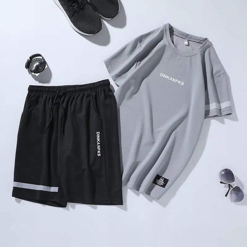 Men's Sportswear Two-Piece Running Gym Outfit