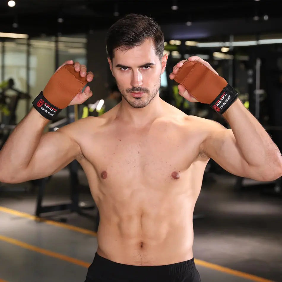 Gym Weightlifting Gloves for Hand Protection During Workouts