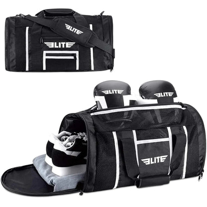Elite Sports Boxing Gym Duffle Bag for MMA BJJ Jiu Jitsu gearDuffel Athletic Gym Boxing Bag