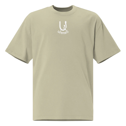 Oversized uhmeli Pump Cover Faded T-Shirt |