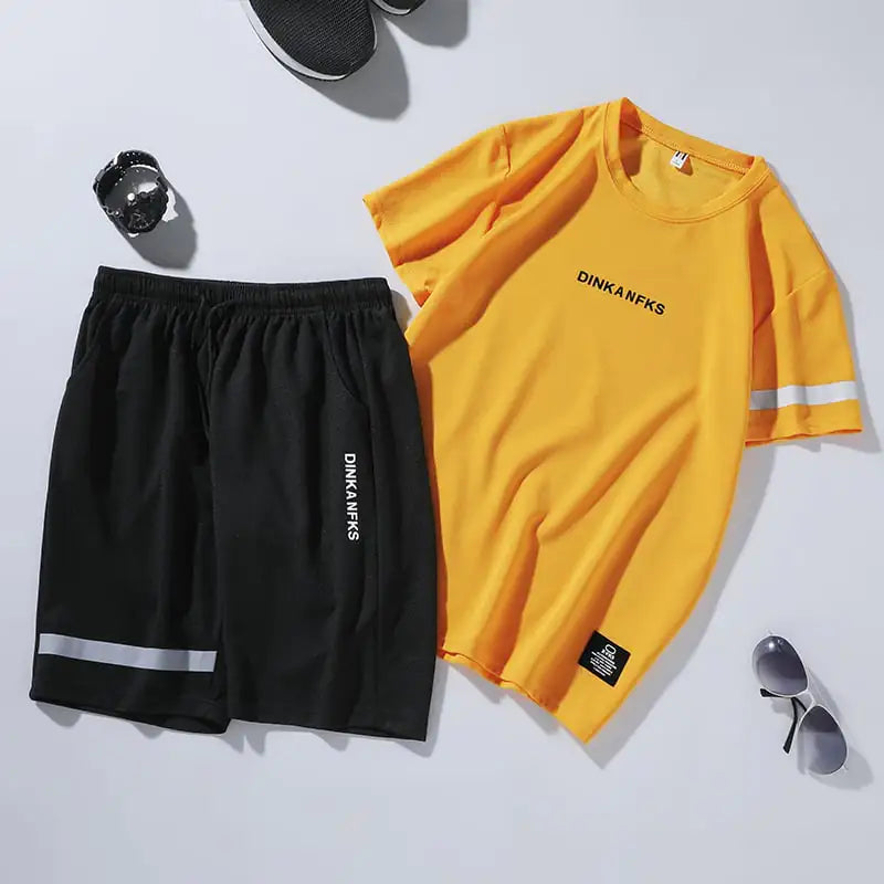 Men's Sportswear Two-Piece Running Gym Outfit