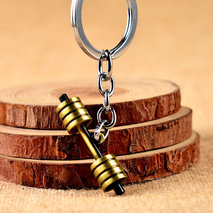 Zinc Alloy Eco-Friendly Gym Keychain and Pendant