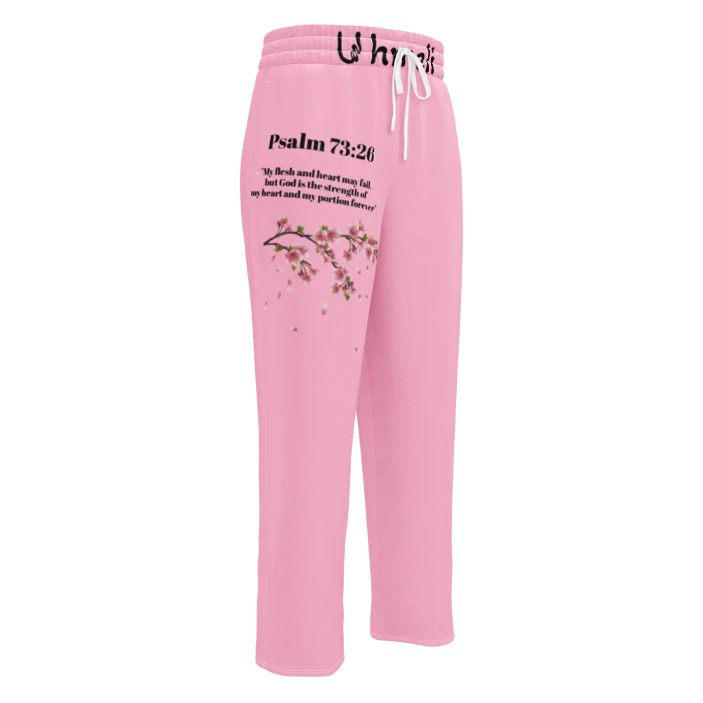 Uhmeli Pink Wide-Leg Joggers
