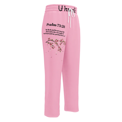 Uhmeli Pink Wide-Leg Joggers