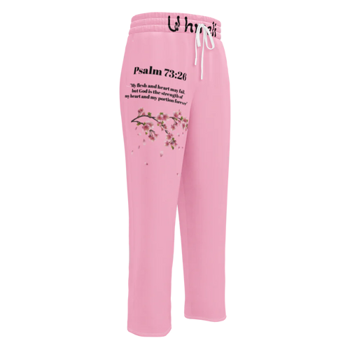 Uhmeli Pink Wide-Leg Joggers