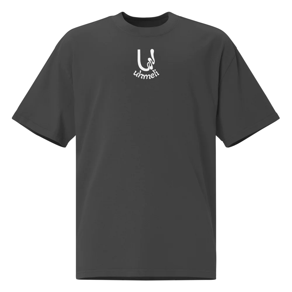 Oversized uhmeli Pump Cover Faded T-Shirt |