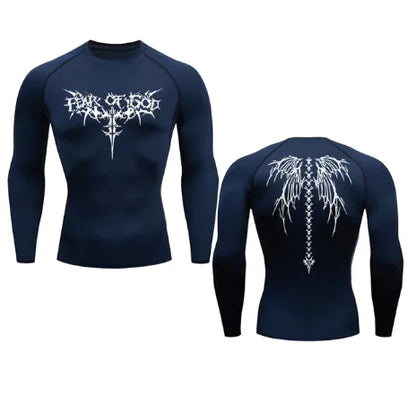 "Fear Of God" DryTight Gym Compression Shirt