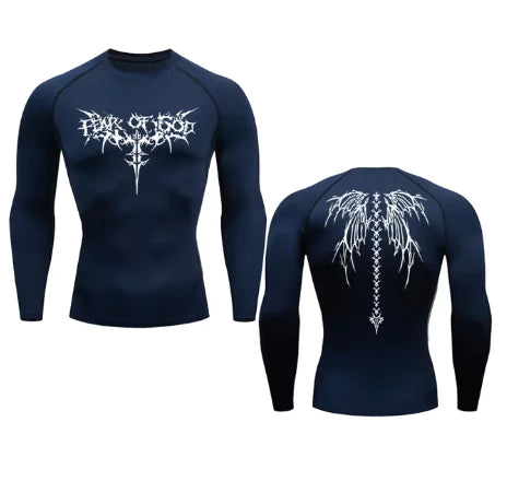 "Fear Of God" DryTight Gym Compression Shirt