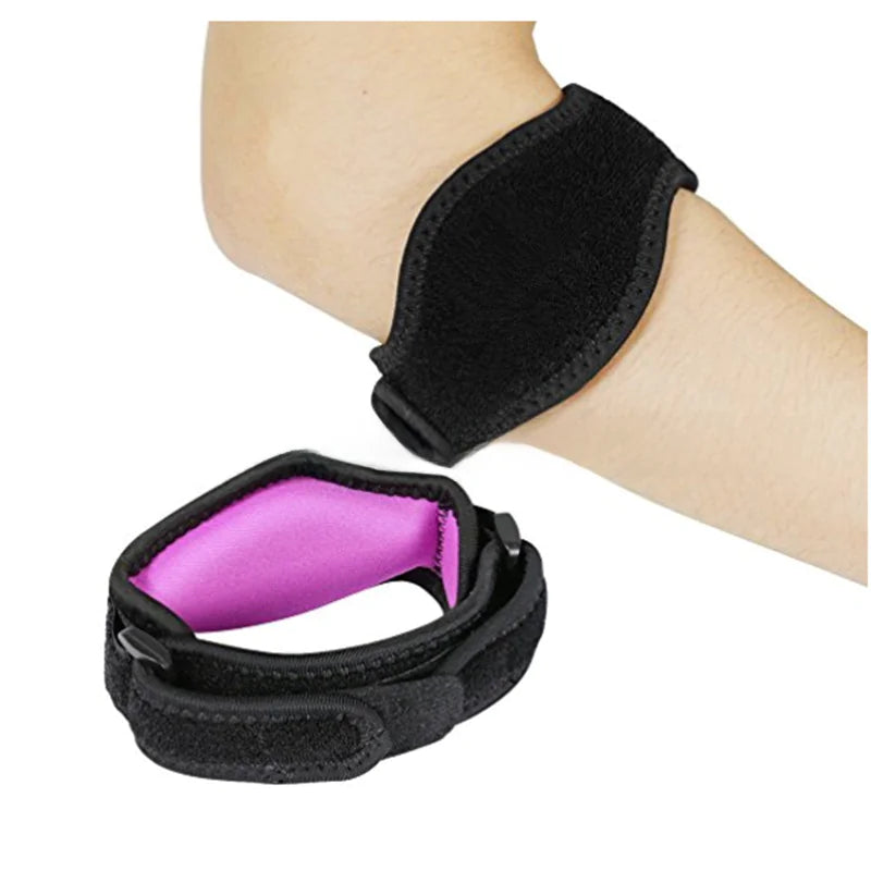 Adjustable Breathable Sports Elbow Guard with EVA Padding