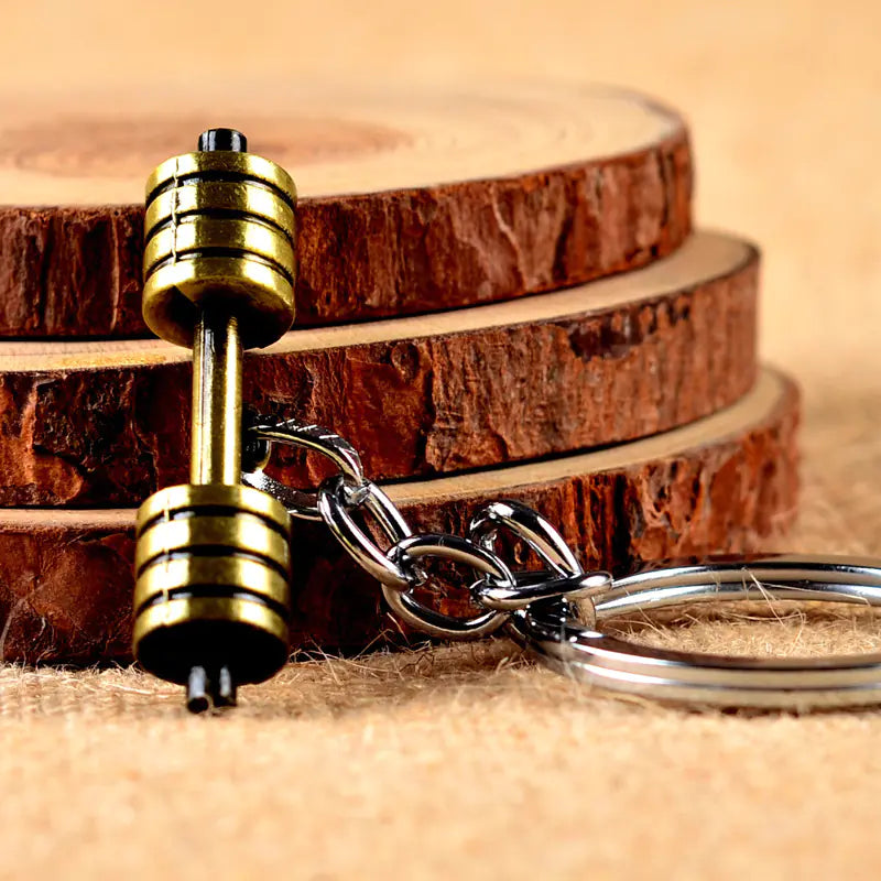 Zinc Alloy Eco-Friendly Gym Keychain and Pendant