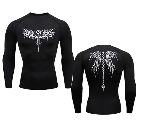 "Fear Of God" DryTight Gym Compression Shirt